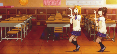 Its a new day have some more funnyweird anime gifs  Album on Imgur