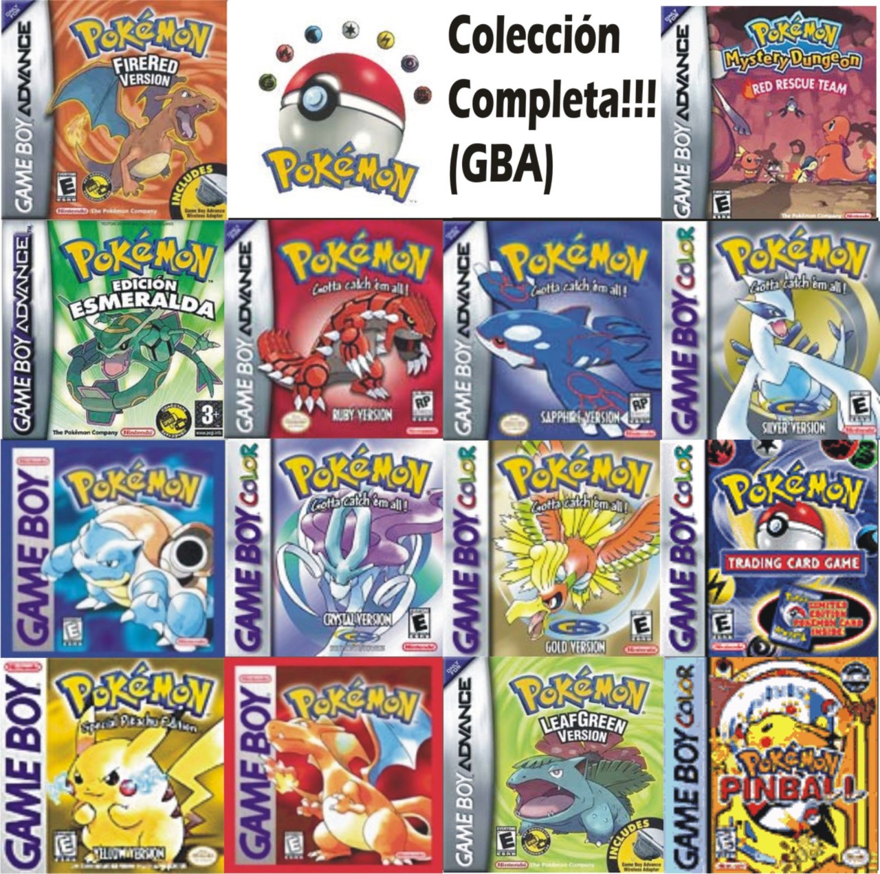 Imagenes De Descargar Todos Los Juegos De Pokemon Para Gba En Espanol Mf