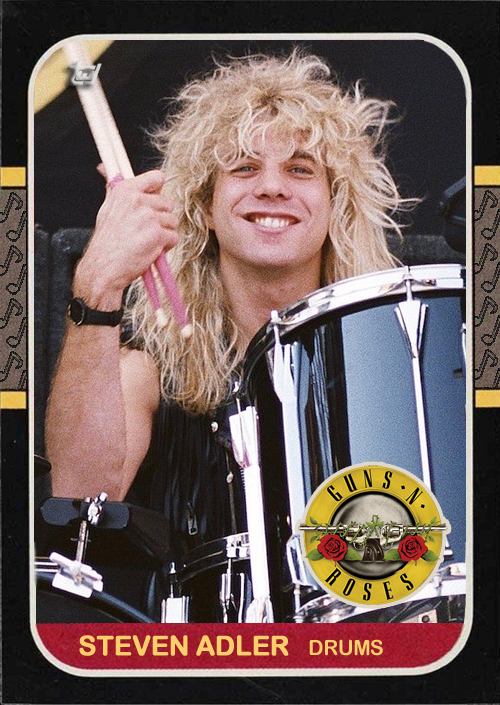 Steven Adler Guns N Roses 1987