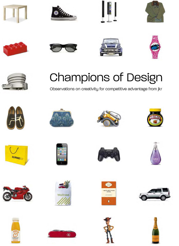 “ Champions of Design Book è un libro pubblicato nel dicembre 2011 da Jones Knowles Ritchie (JKR), racconta e celebra la storia di 25 grandi brand di design, i designer che li hanno creati, le aziende, il loro percorso, un vero e proprio osservatorio...
