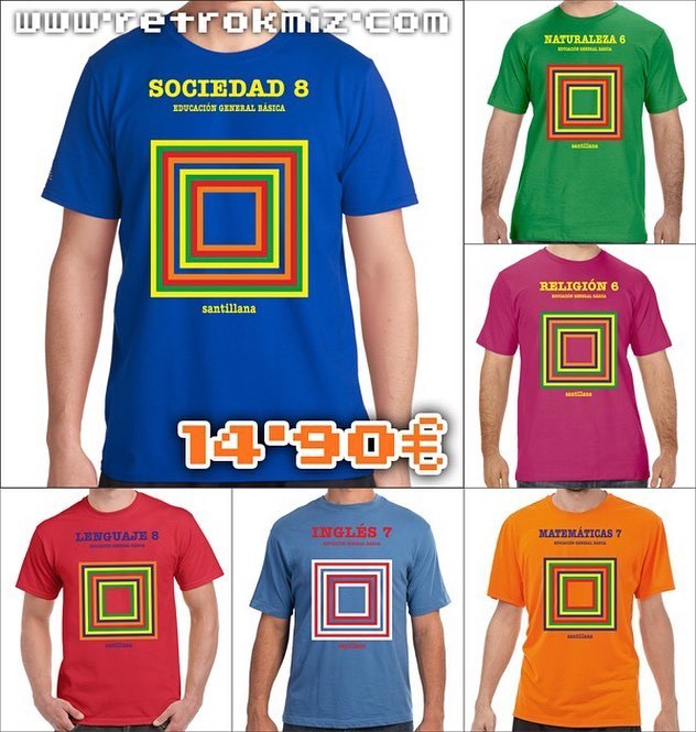 camisetas egb