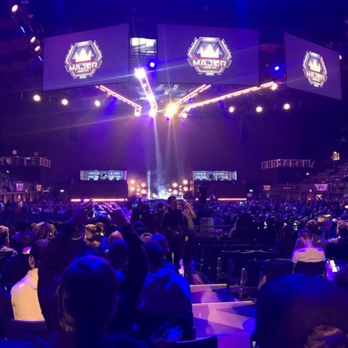 And we’re in! #faceitmajor (at The SSE Arena,...