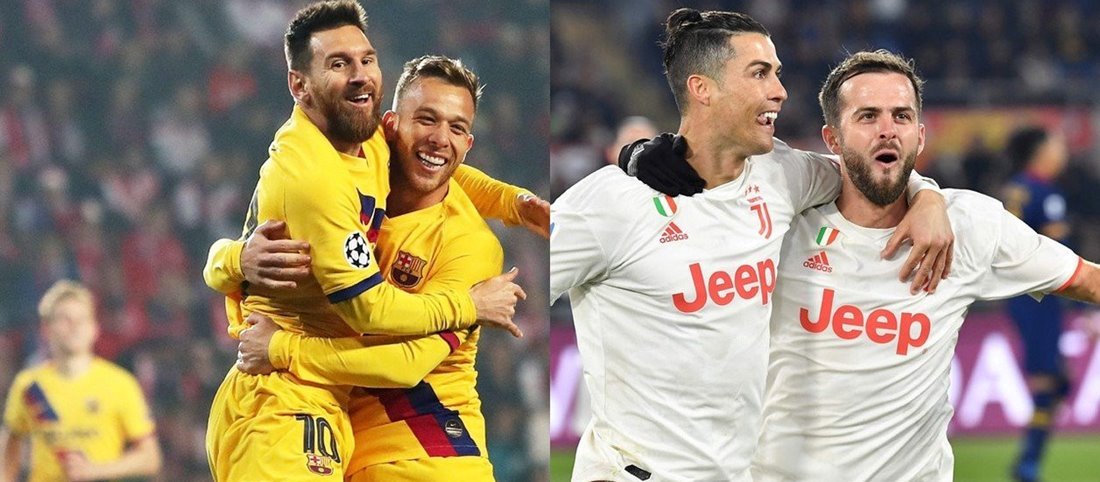 Trueque de figuras entre Barcelona y Juventus