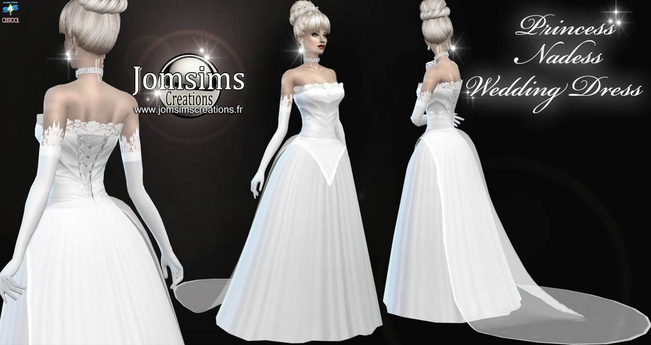 the sims 4 cc princess dress