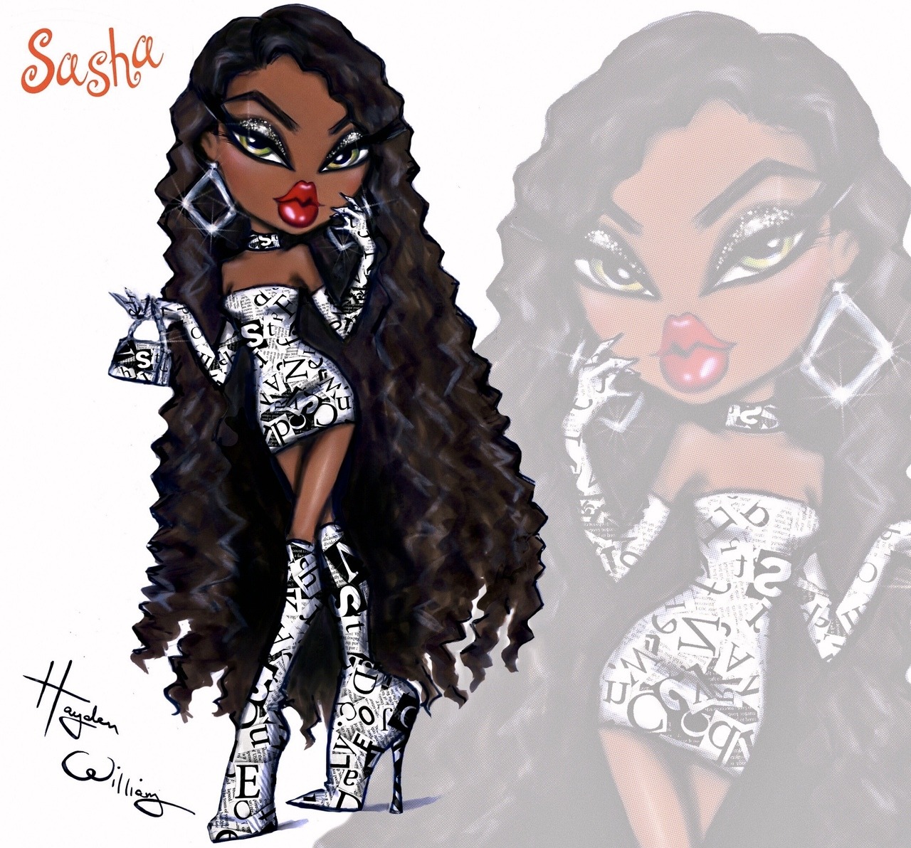 Hayden Williams Fashion Illustrations