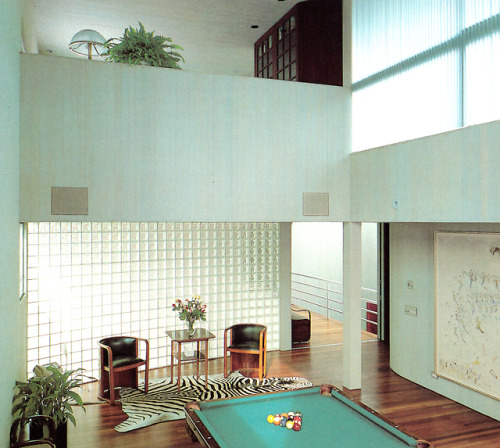 jpegfantasy:Architecture by Gwathmey Siegel.The Decorating...