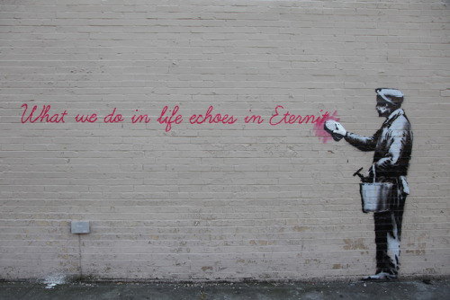 banksystreetart:New by Banksy in Queens!