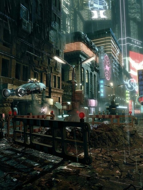 cybernetics cyberpunk futurism
