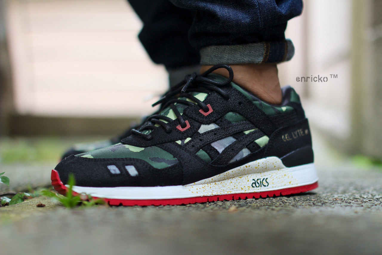 gel lyte iii basics model-001 vanquish