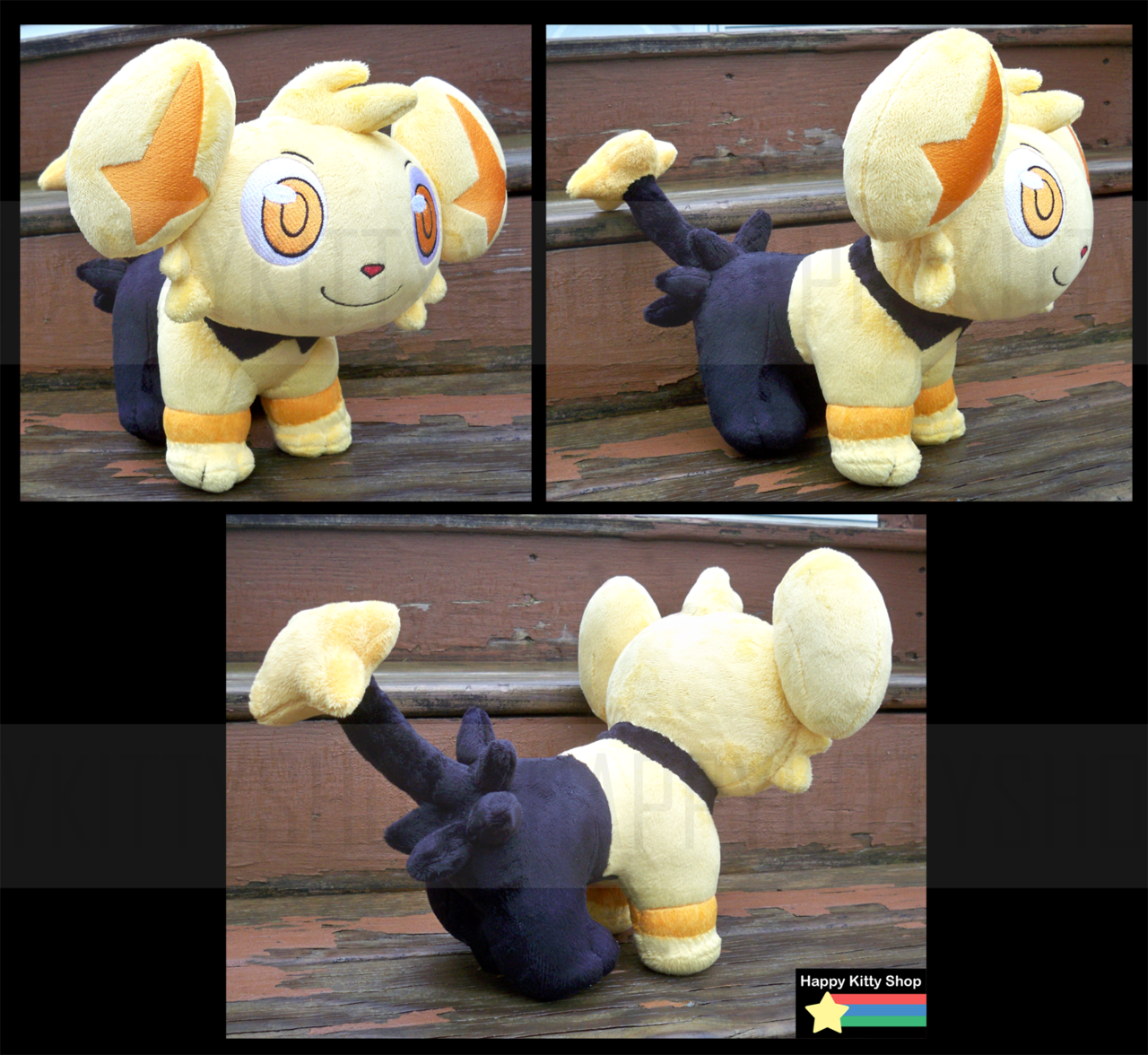 shiny shinx plush