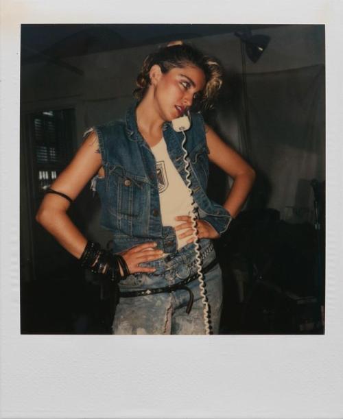 twixnmix:Madonna Polaroids by Richard Corman, 1983.In June...