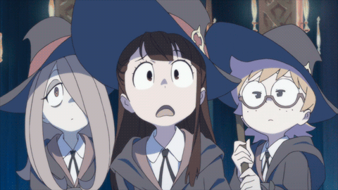 Resultado de imagen para little witch academia gif