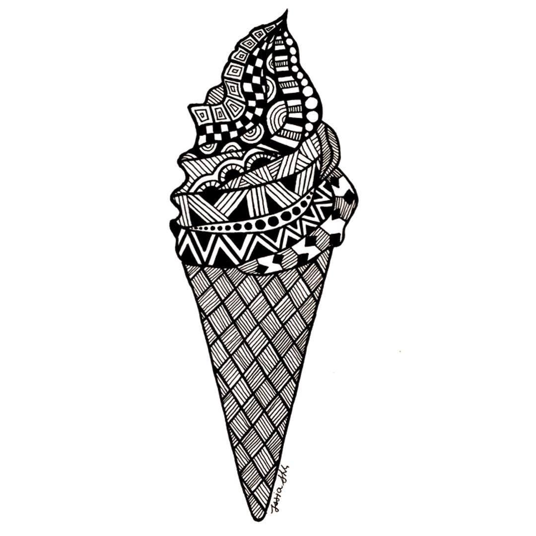 Heyy its Jess — I scream for ice cream 🍦#art #draw #sketchbook...