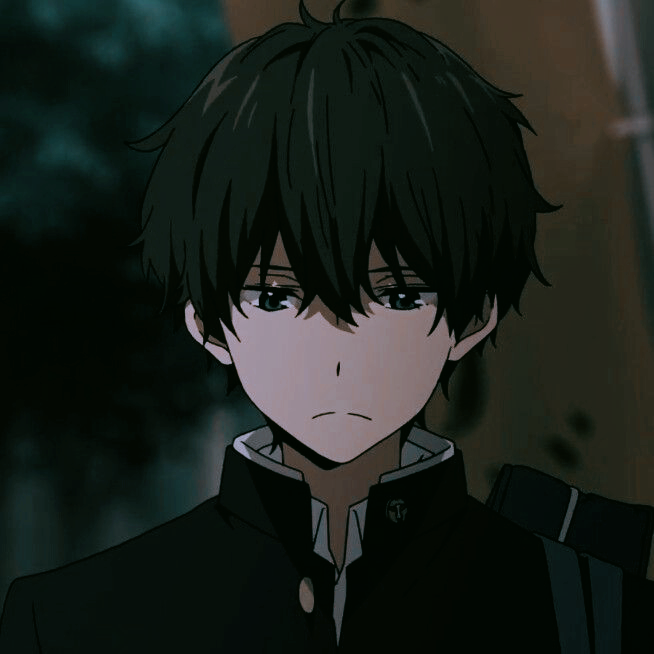 anime icons / houtarou oreki ~ Hyouka f Ꭼ Ꮮ Ꮮ s...