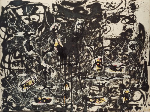 nobrashfestivity:jackson pollock yellow islands 1952