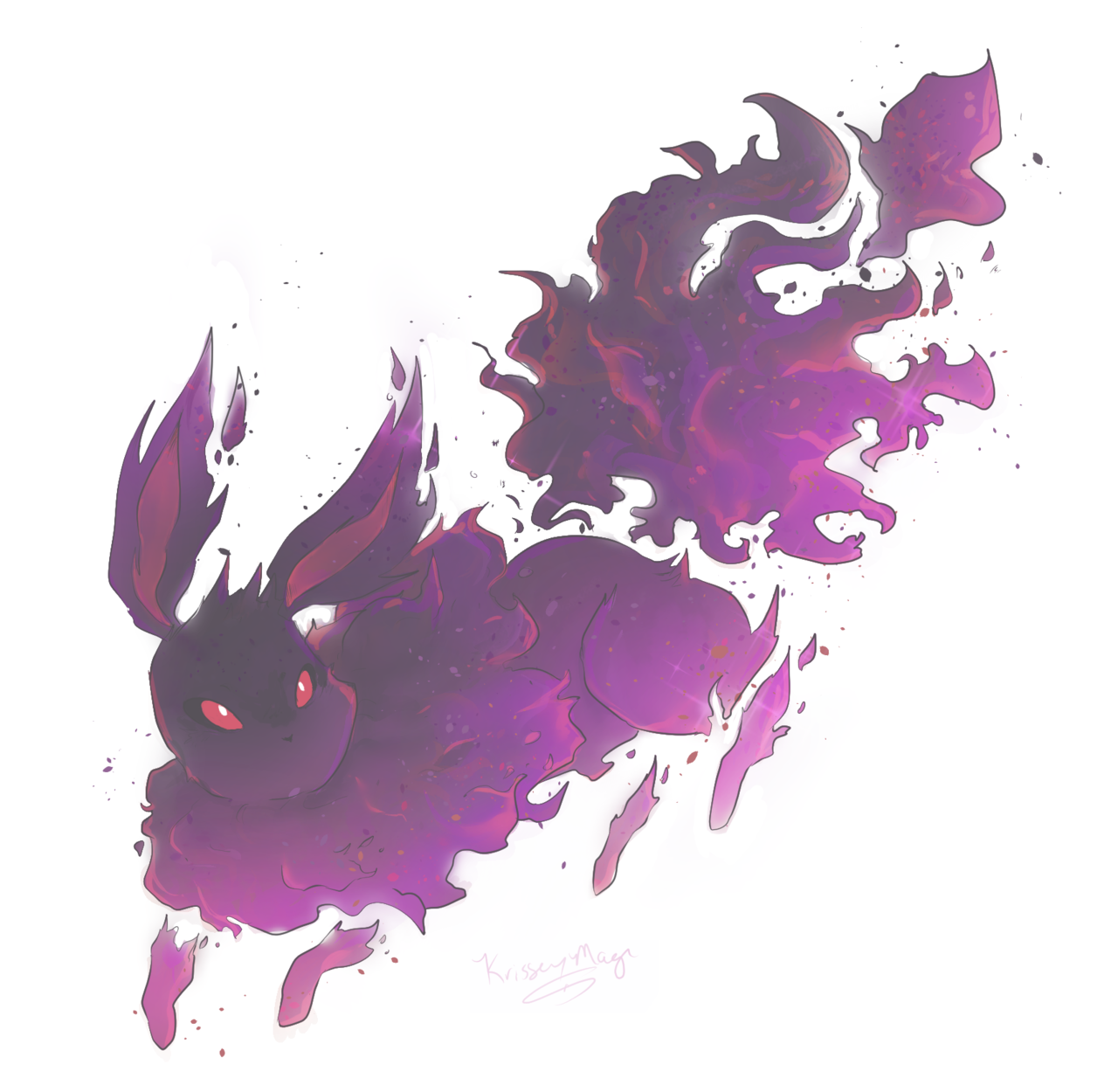 KrisseyMage: Sketchblog — Ghost Eevee