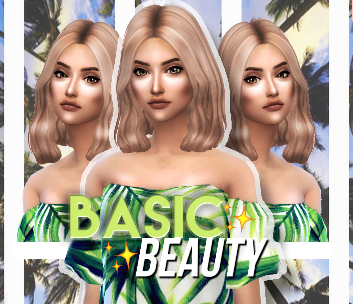 Maxis Match Custom Content Simplisticsimblr Basic Beauty Sims 4 Hot Sex Picture