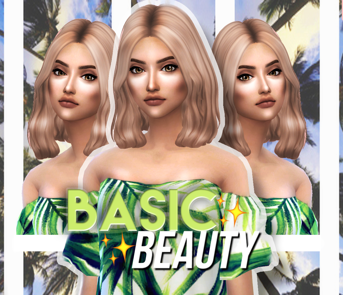 Maxis Match Custom Content Simplisticsimblr Basic Beauty Sims 4 Hot Sex Picture 7806