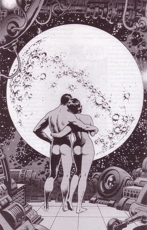 roughandtenderlover:flyingramophone:Wally Wood, 1977This.