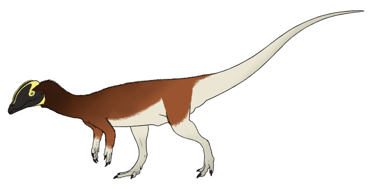 feathered dilophosaurus