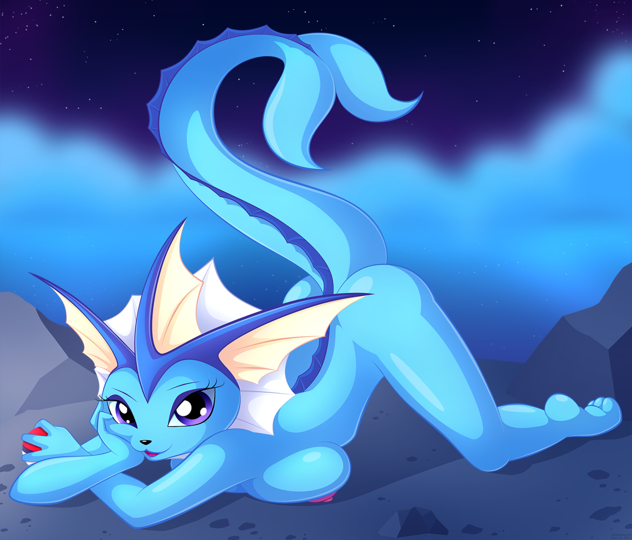 Vaporeon: Up for a little skinny dipping? 