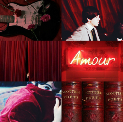 littlewalrus:moodboard: The Beatles + red