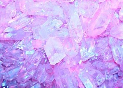 purple crystals on Tumblr