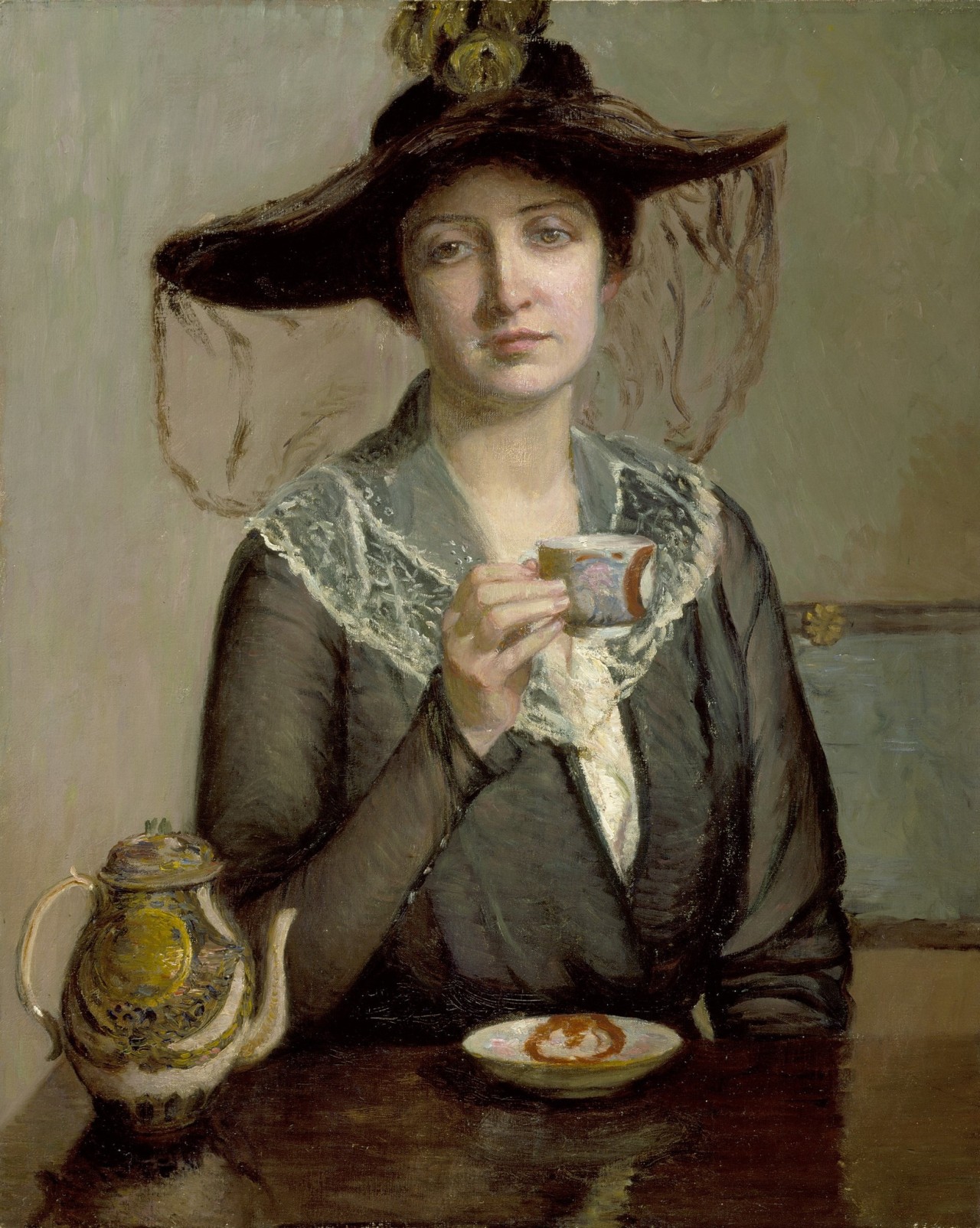 pintoras:
“Lilla Cabot Perry (American, 1848 - 1933): A Cup of Tea (via LACMA)
”