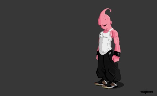 majinnn:“The evil”Kid buu X Nike