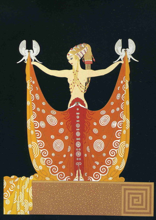 pankurios-templeovarts:Erte, Romain de Tirtoff (1892-1990). 