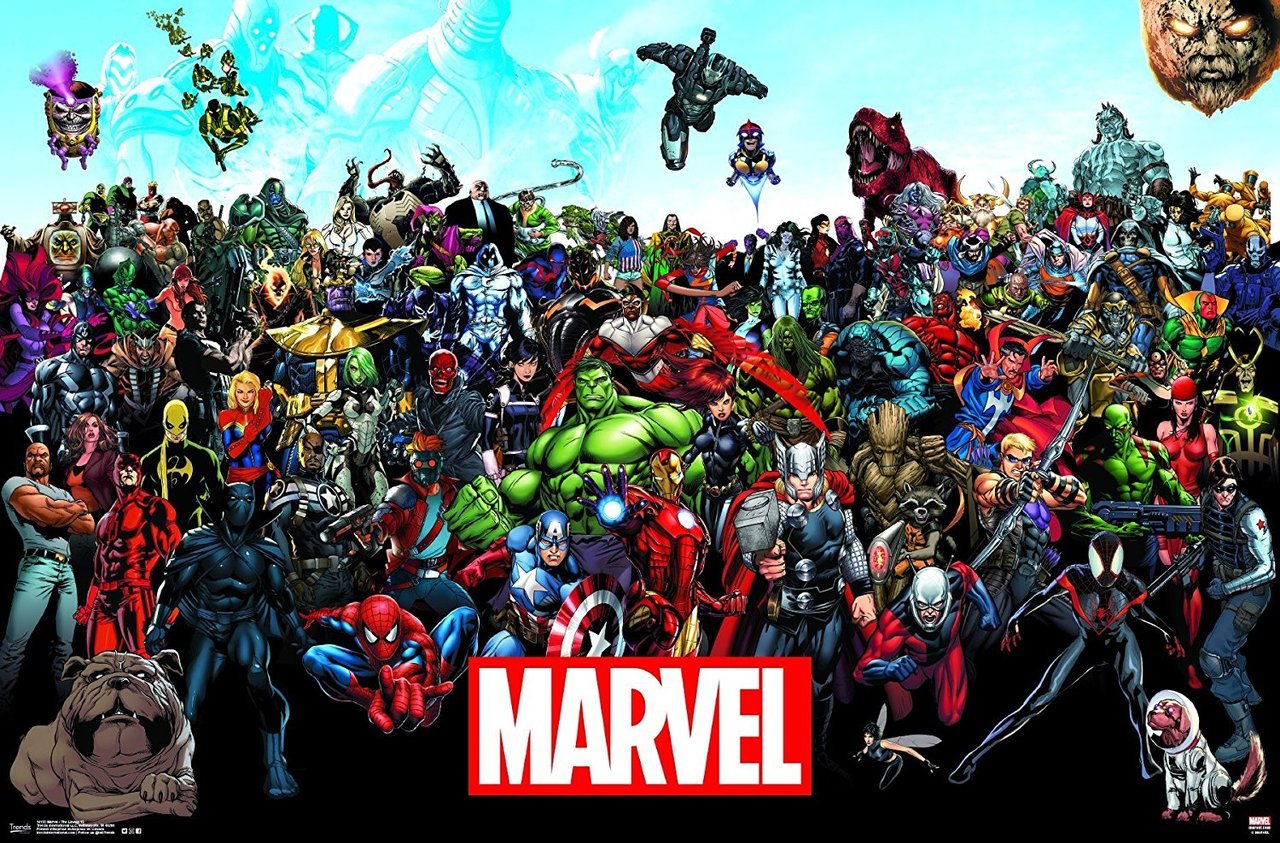 Purpleeyestelllies (Every character from the Marvel Lineup 15 poster…)