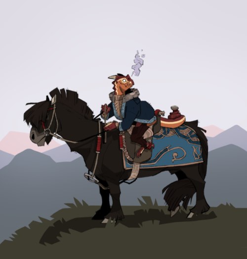 dragon dragon rider Character Design art horse