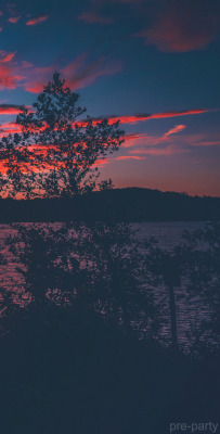 Lake At Sunset Tumblr