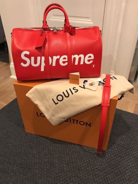 Benluxshopper — Louis Vuitton Supreme Travel Bag