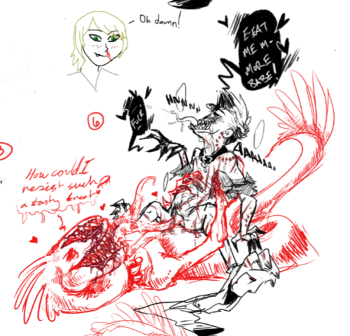 madkhatscribbles:27thfrequency:Hosted another NSFW drawpile...