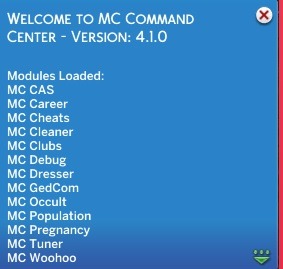Mc command center not showing up in game 2020