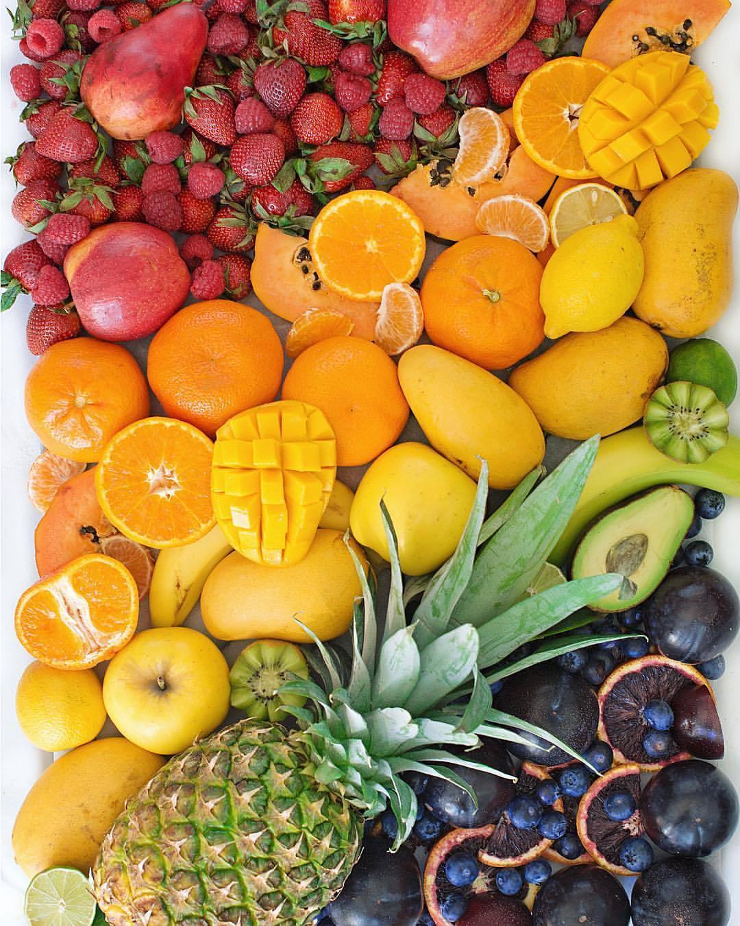 Тропические фрукты Эстетика