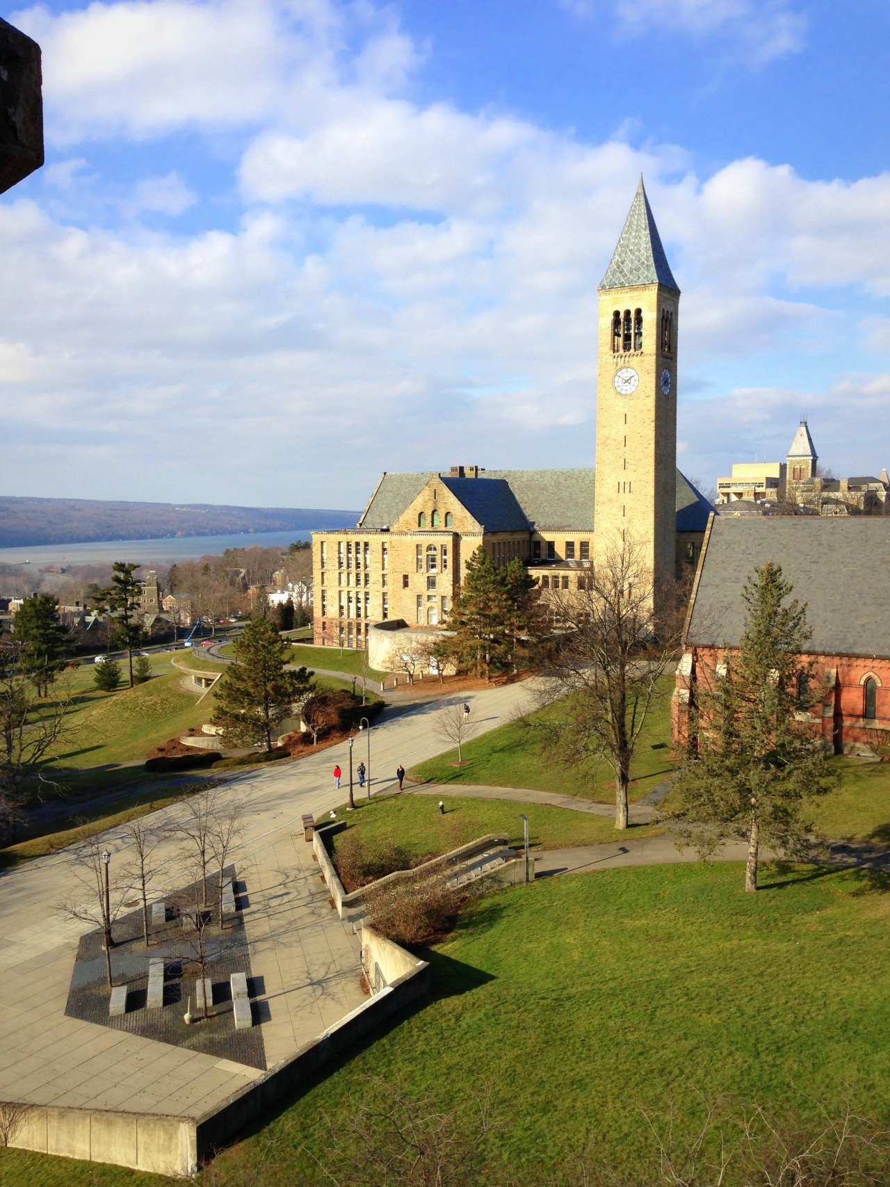 Cornell University Cornell Right Now View From The Barnes Hall