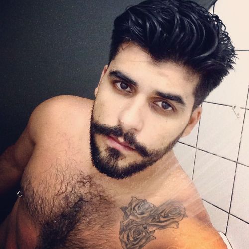 Bearded and hairy