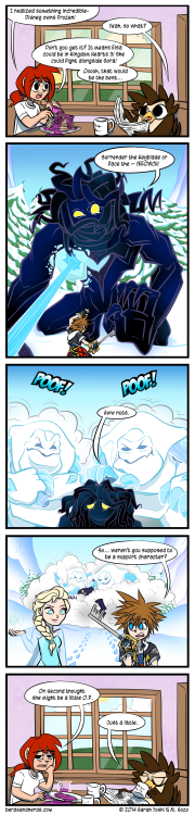 This Part 1 of our ‘Let It Go (Fangirl)’ comic arc!...