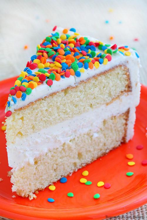 Really nice recipes. Every hour. — Vanilla bean cake with vanilla bean ...