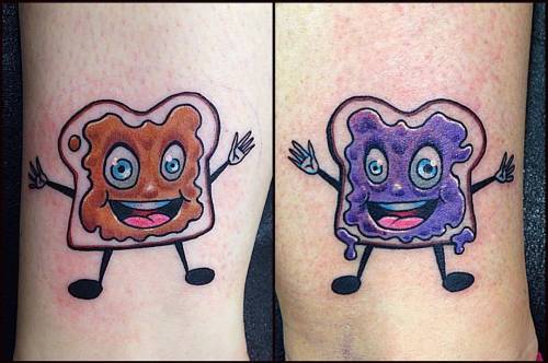 Tattoo Snob Peanut Butter Jelly By Tattooer Das Frank At