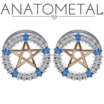 anatometal:1" Marquise Eyelets in ASTM F-138 stainless...