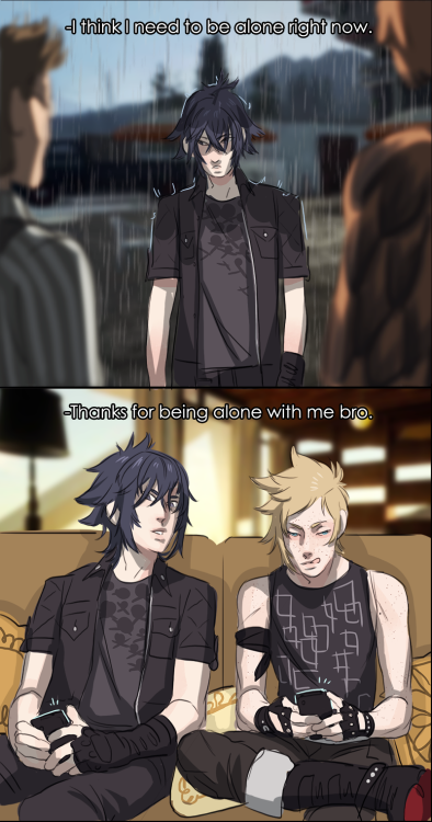 quesozombie:welp, here’s all of the noctis & prompto x...