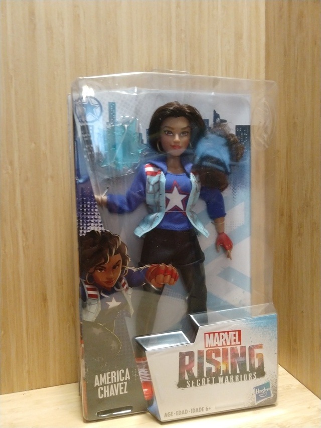 marvel rising america chavez doll