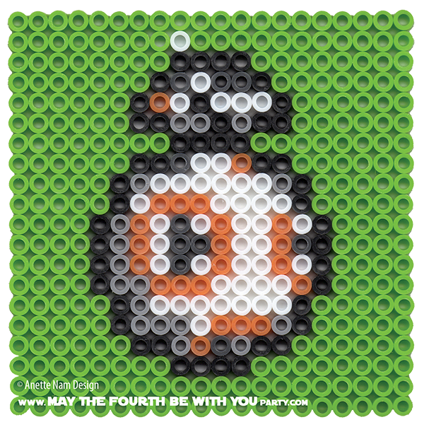 May The Fourth Be With You Party Bb 8 Perler Pixel Pattern
