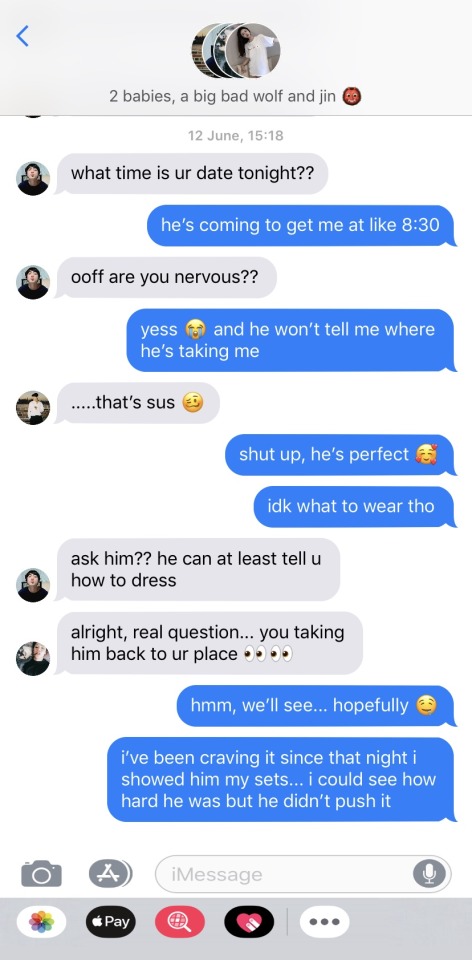 dating app girl has to talk first