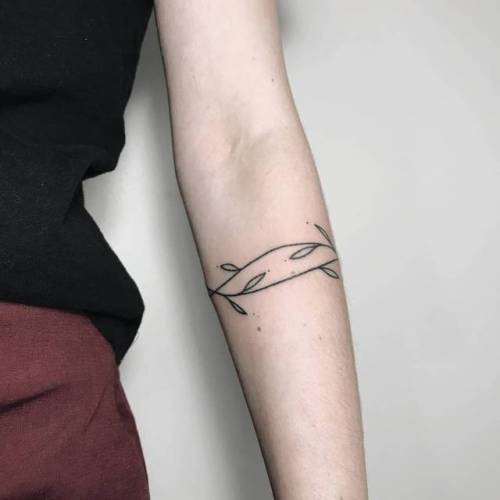 Tattoo uploaded by Pawel Kurylak • #geometry #geometric #band #abstract # minimalist • Tattoodo