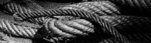 Some macro photography of rope, pottery, textiles, and felt. The...