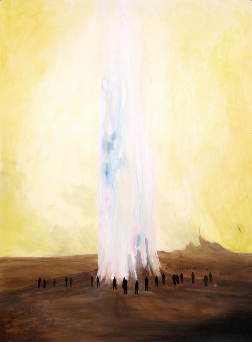 nuclearharvest:The Geyser by Michelle Blade 2008